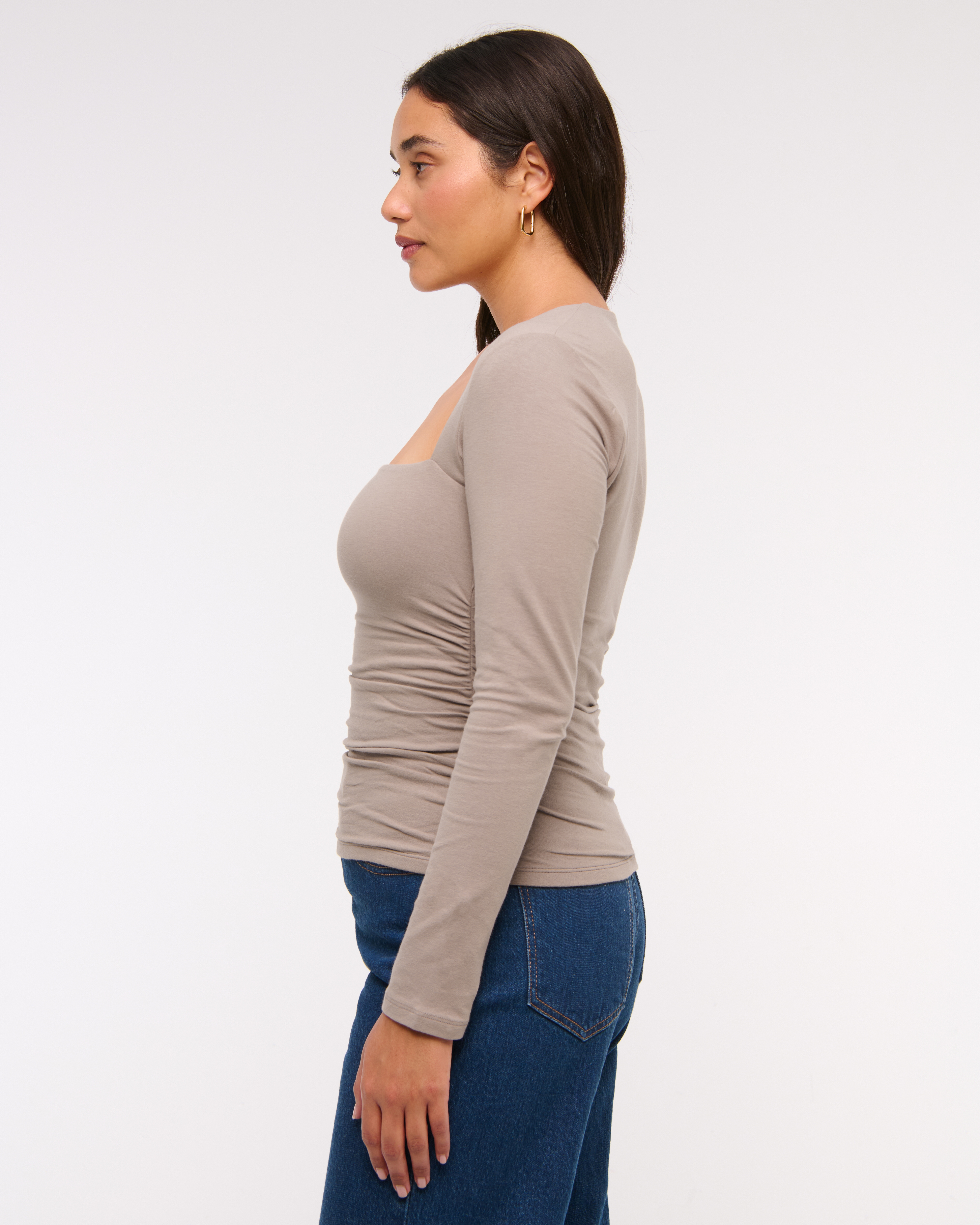 売れ筋商品|||アンナ フィールド Tシャツ レディース トップス 2 PACK - Long sleeved top - bordeaux,off-white,black Women's The A&F Ava Long-Sleeve Top | Women's Tops