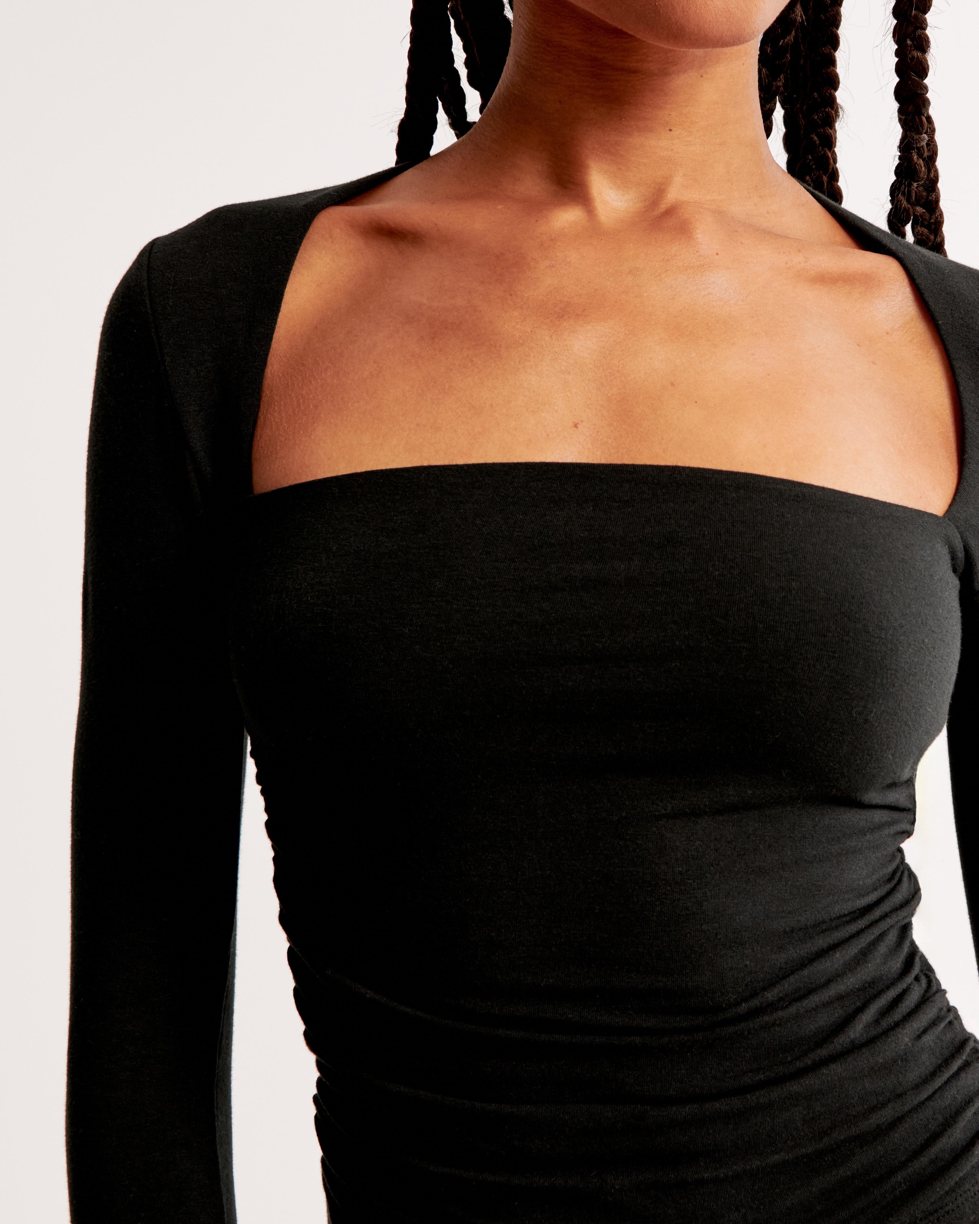 Женские топы Abercrombie & Fitch The A&F Ava Long-Sleeve Top — фото 3