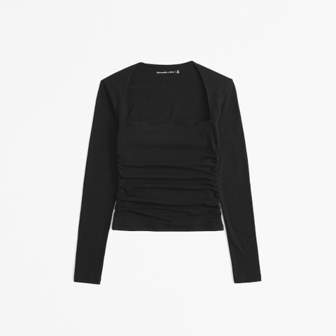 Женские топы Abercrombie & Fitch The A&F Ava Long-Sleeve Top