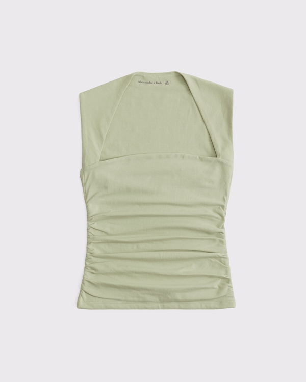 The A&F Ava Top, Light Green view 1