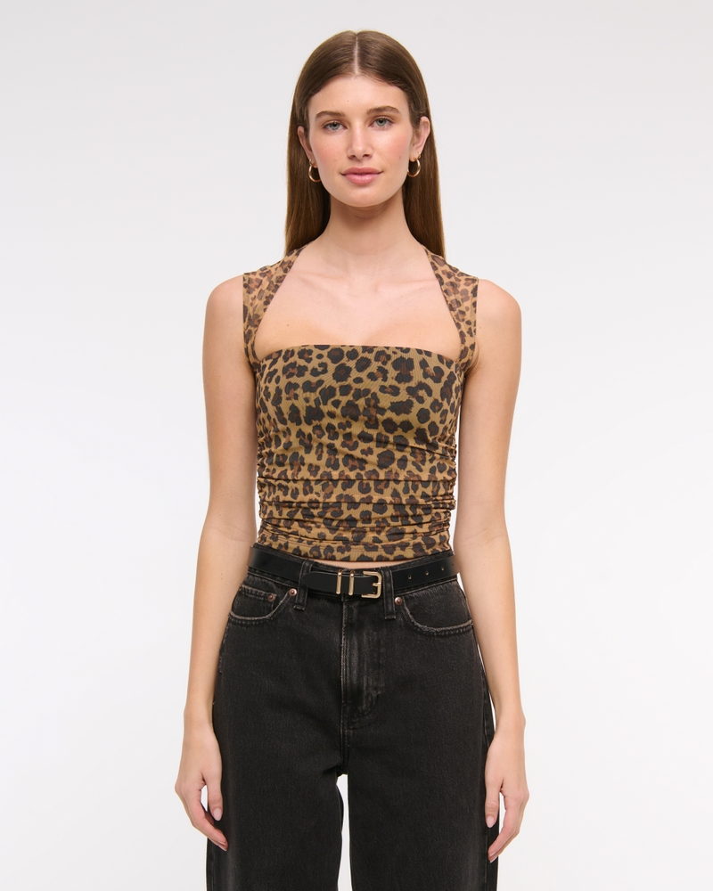 The A&F Ava Mesh Top