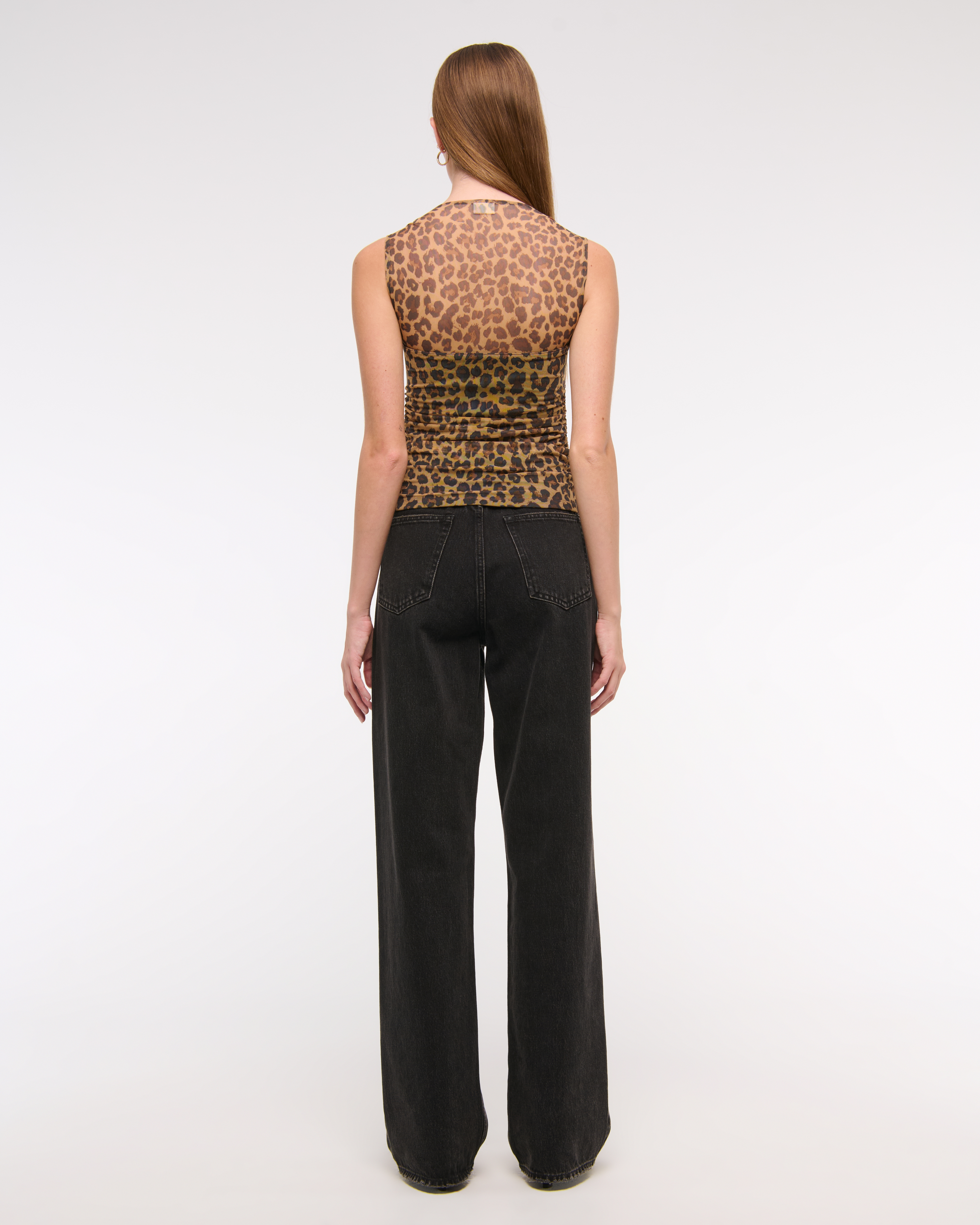 Women's The A&F Ava Mesh Top | Women's Clearance