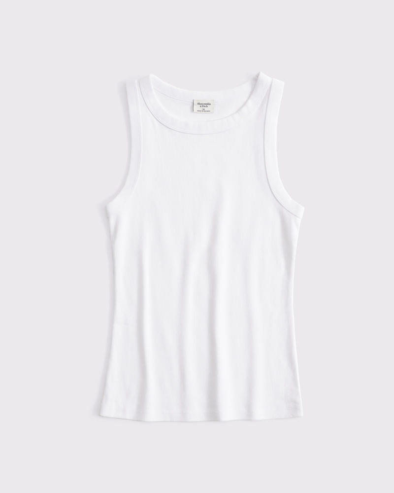 Vintage Rib Tuckable Scoopneck Tank