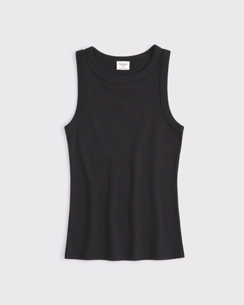 Vintage-Style Rib Tuckable Crew Tank from Abercrombie & Fitch - $9.99