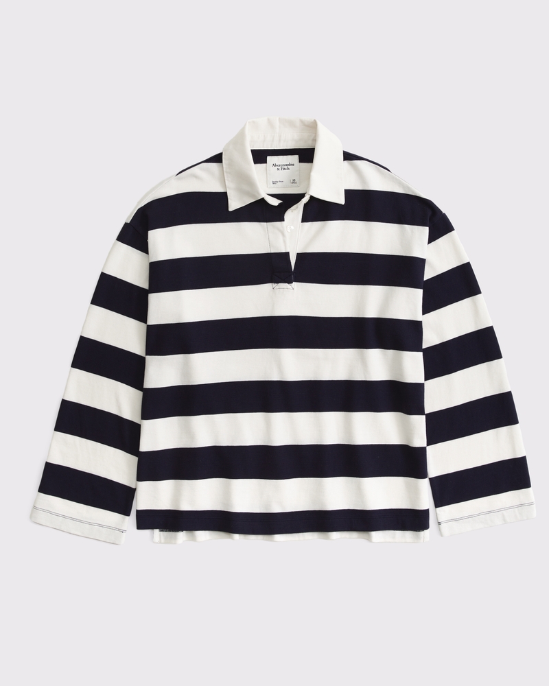 CREAM SHIRT WITH LONG SLEEVES AND A LARGE COLLAR IN FRENCH TERRY, CHILD CREAM SHIRT WITH LONG SLEEVES AND A LARGE COLLAR IN FRENCH TERRY, CHILD