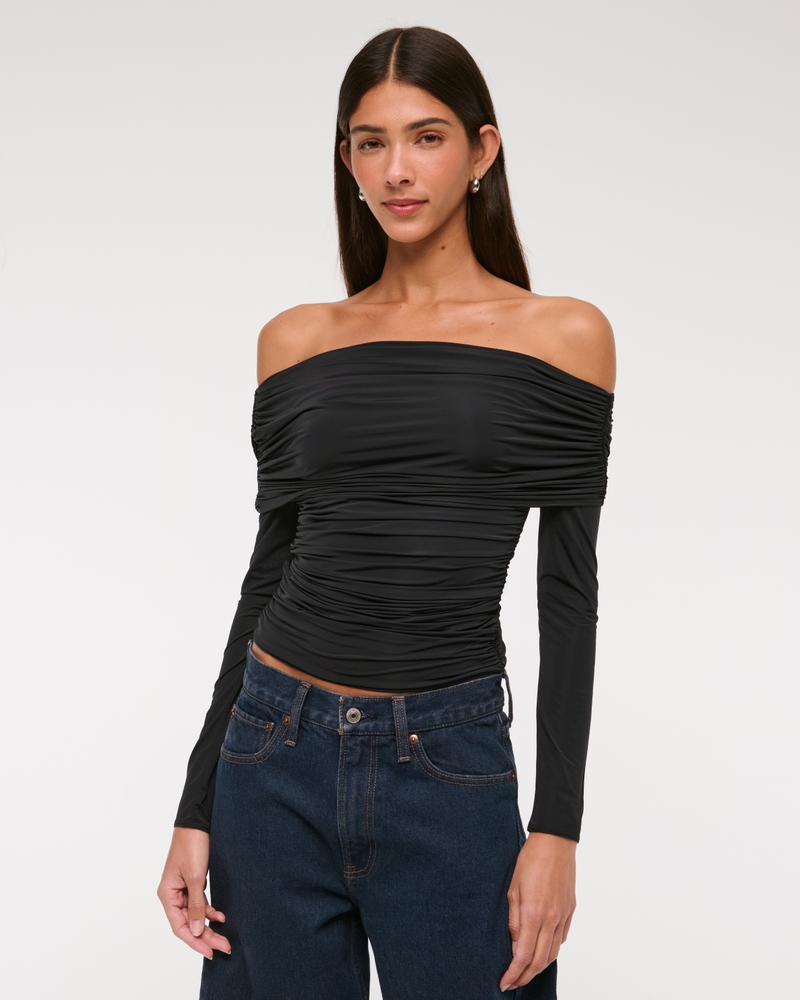 Asymmetrical Foldover Top