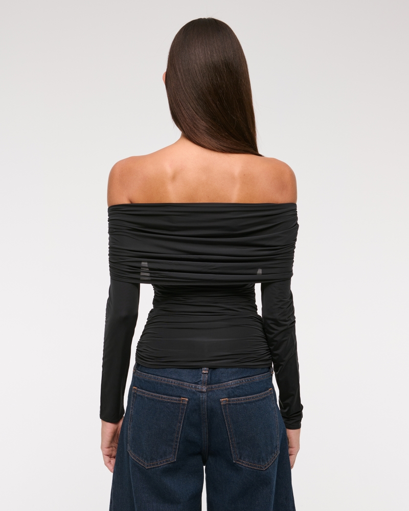 Asymmetrical Foldover Top