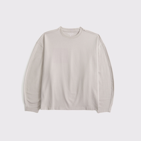 Женские футболки Abercrombie & Fitch Long-Sleeve Barrel Tee
