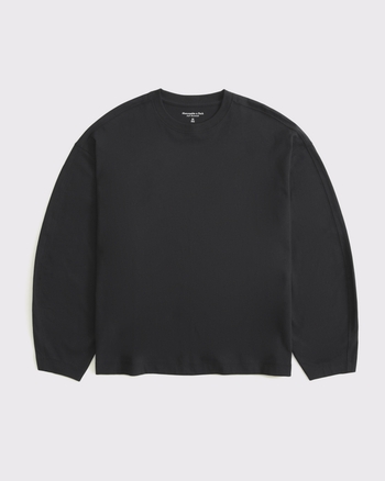 Women's Long-Sleeve Barrel Tee | Women's Tops | Abercrombie.com