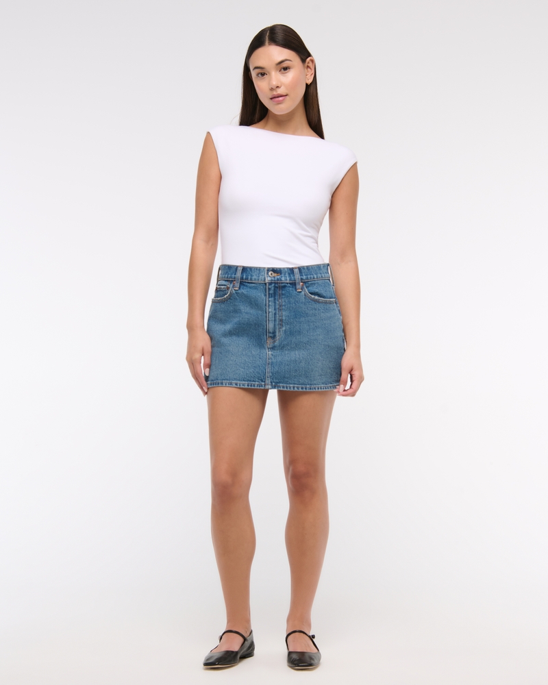 Grown-Over Scoop-Back Top