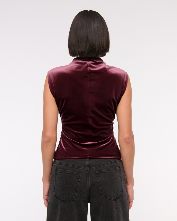 The A&F Paloma Velvet Top