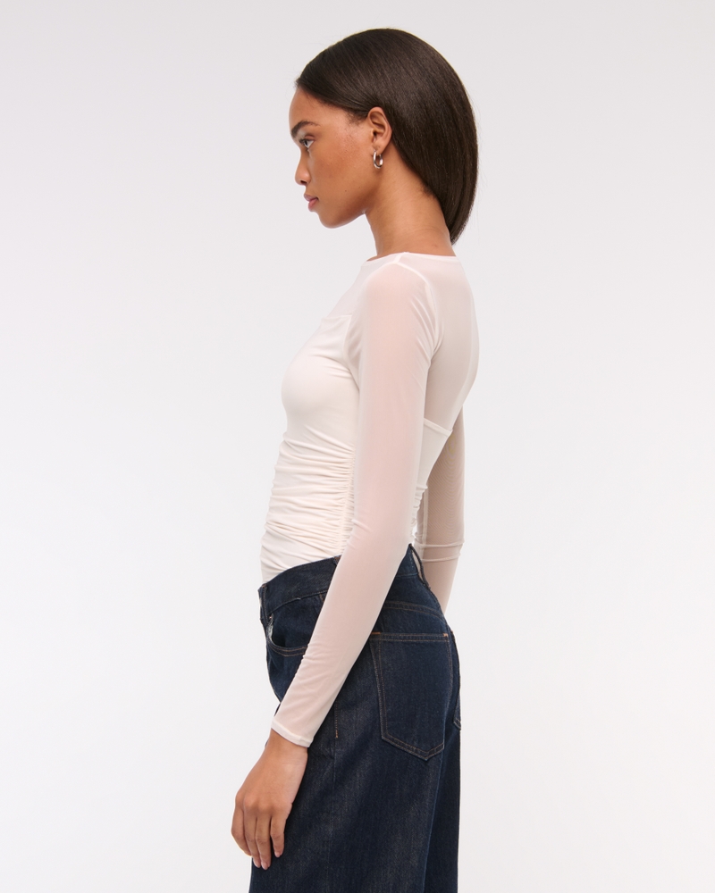 Mesh Slash Top