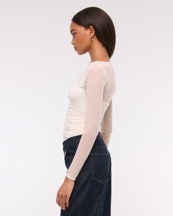Mesh Slash Top