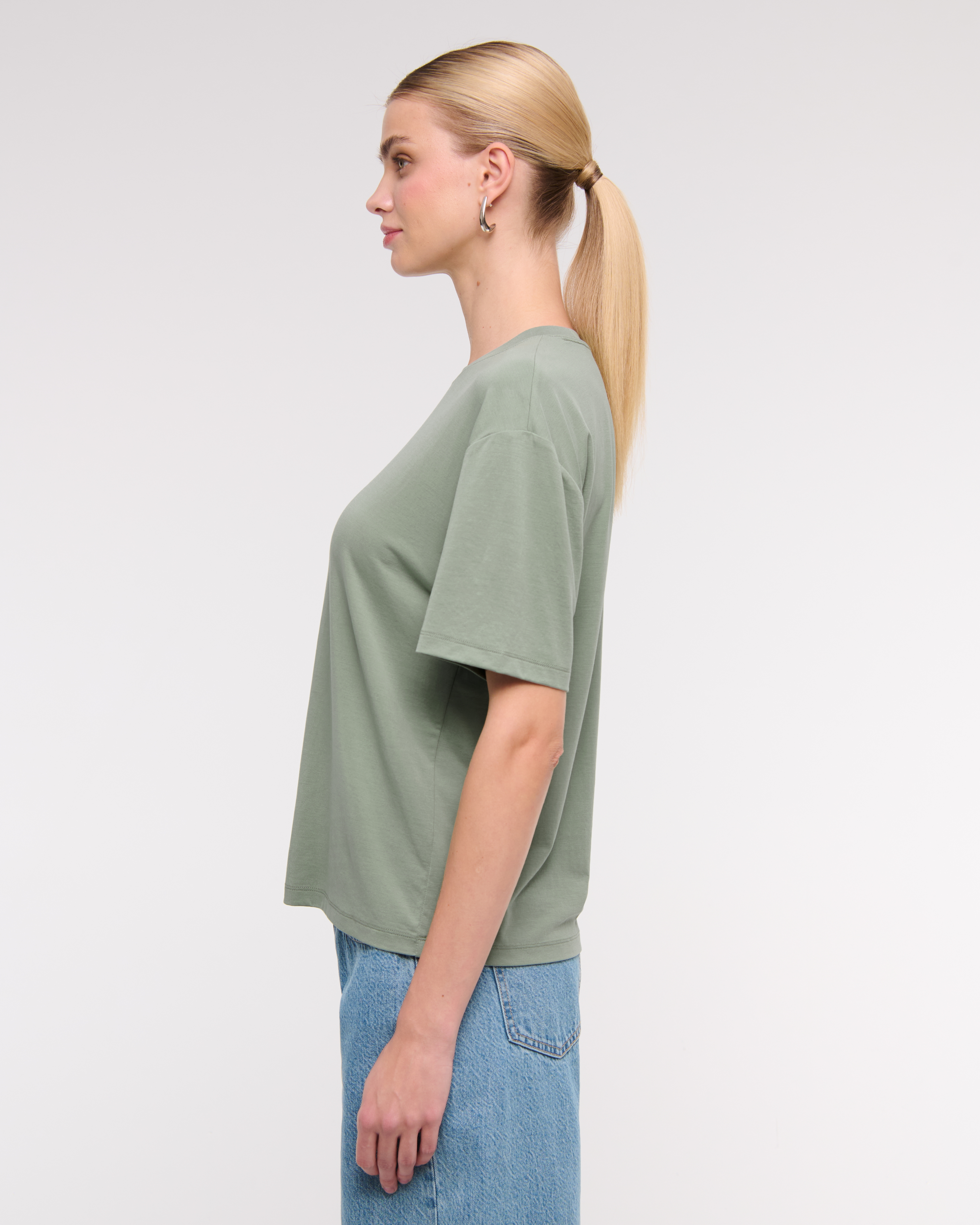 Tシャツ・カットソー Aeron Flora - Cupro Sleeveless Turtleneck AERON FLORA Cupro sleeveless turtleneck | REVERSIBLE