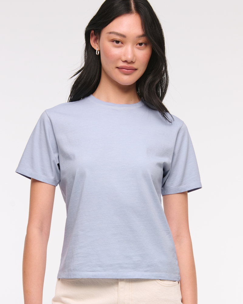 Short-Sleeve Cozy Lounge Brushed Modal Tee