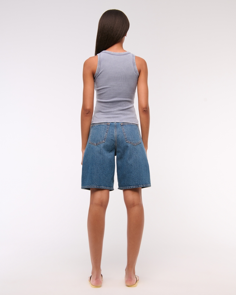 Vintage Rib Tuckable Crew Tank