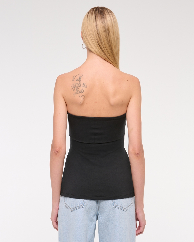 Foldover Tube Top