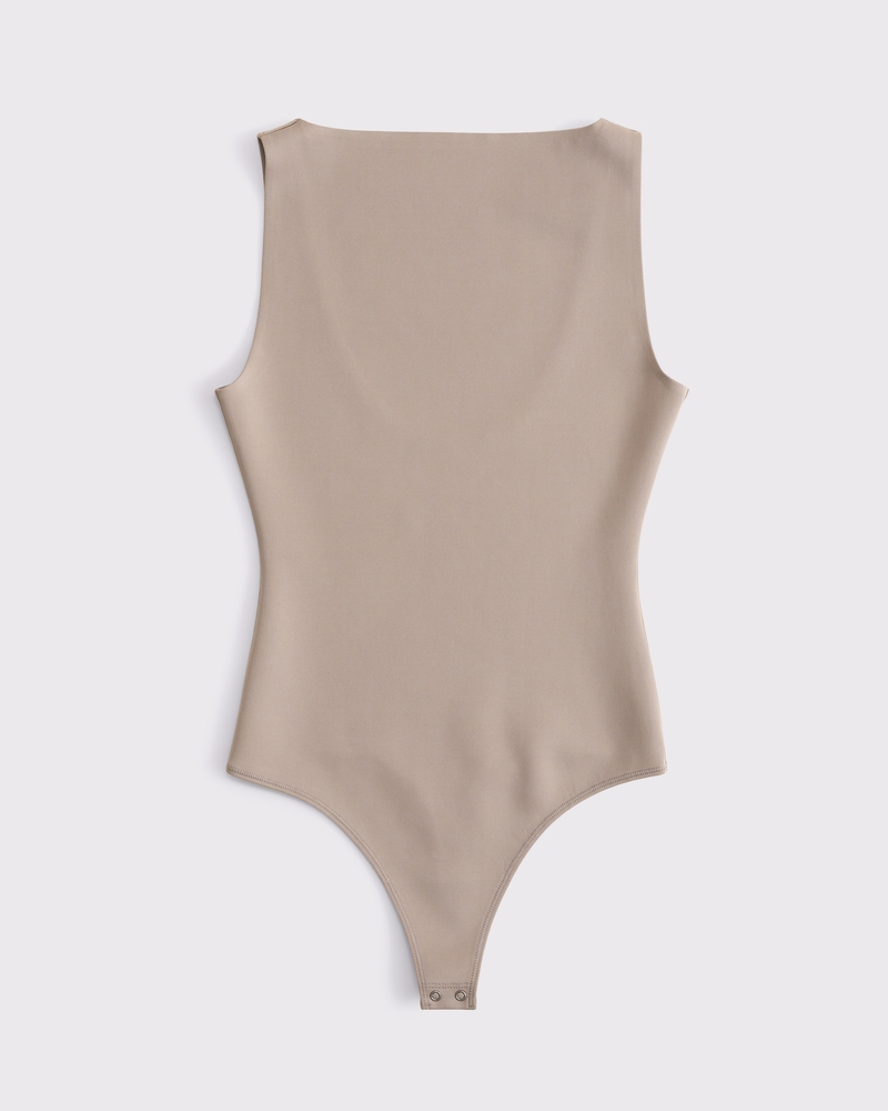Women's Sculpt Matte Seamless Slash Scoop-Back Bodysuit | Women's