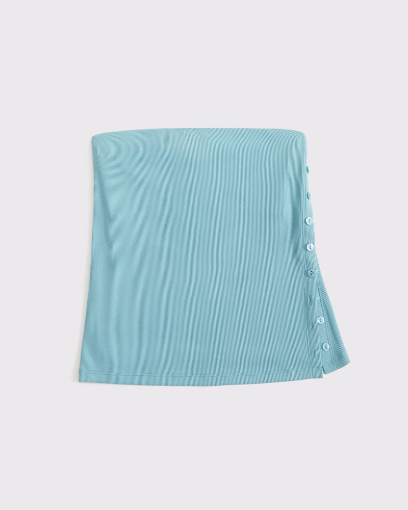 Side-Button Tube Top