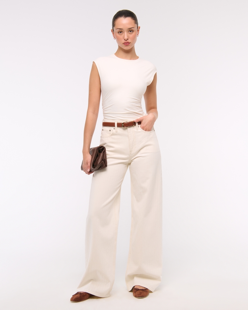 Soft Matte Seamless Ruched Bodysuit
