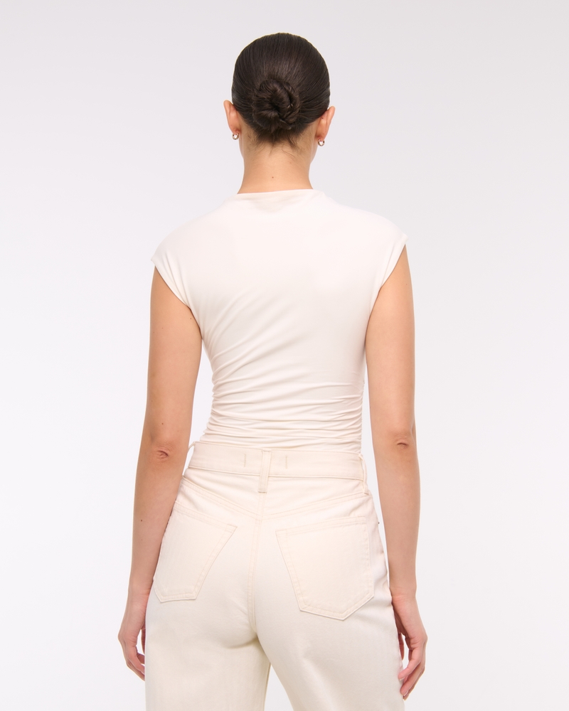 Soft Matte Seamless Ruched Bodysuit