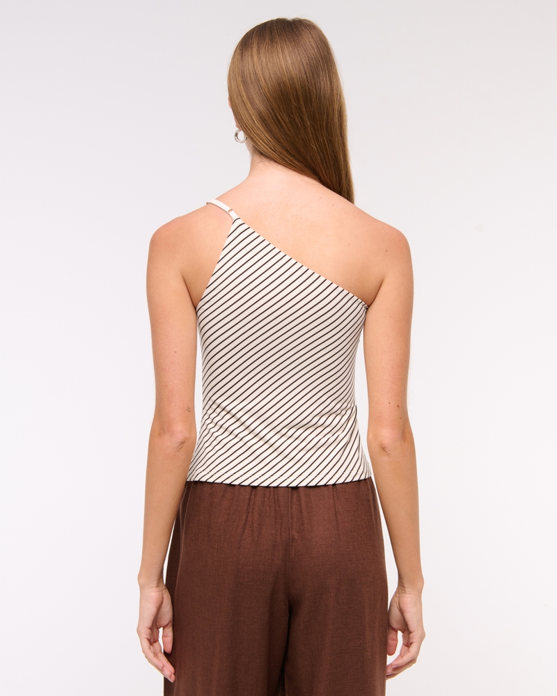 Asymmetrical Ruched Top