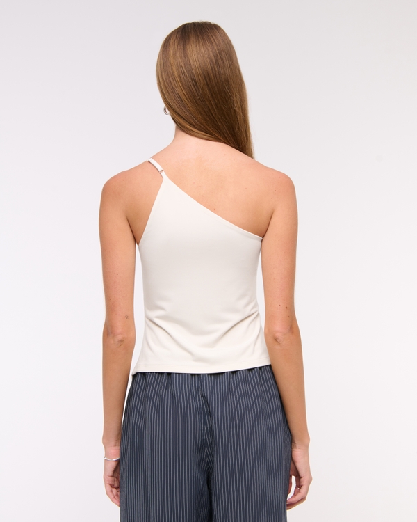 Asymmetrical Ruched Top