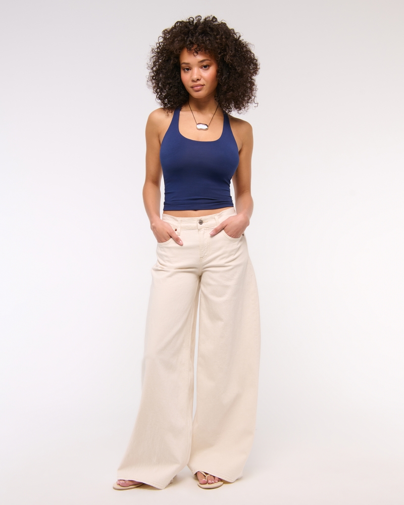 Bra-Free Racerback Scoopneck Tank