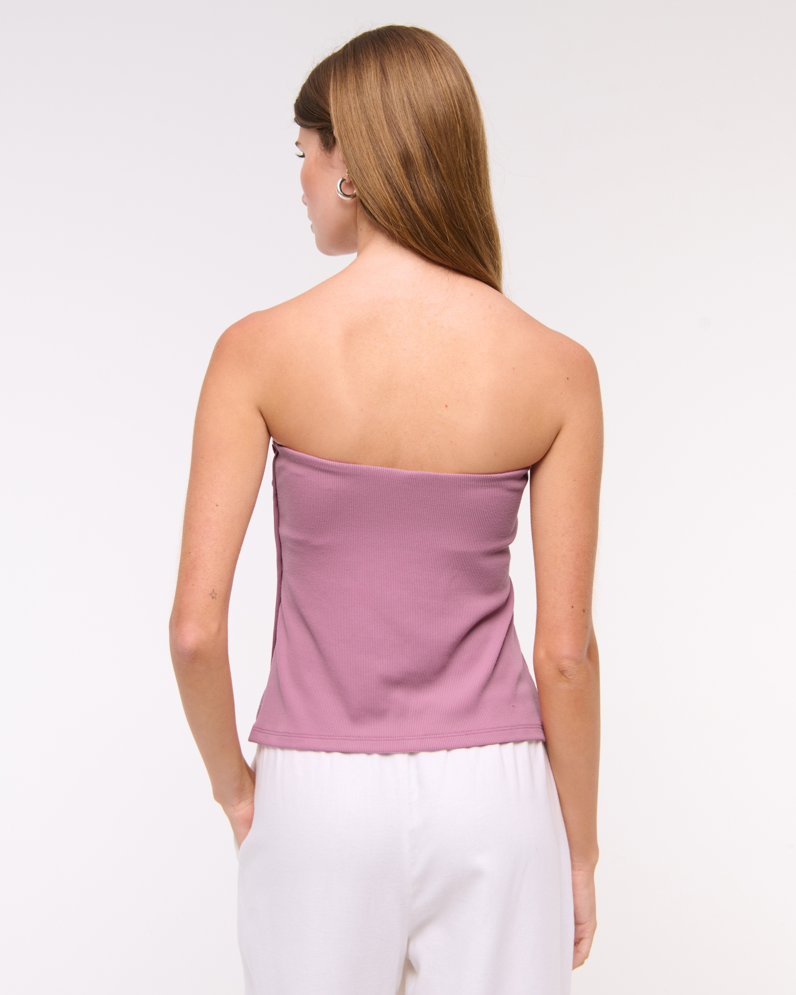 Side-Button Tube Top