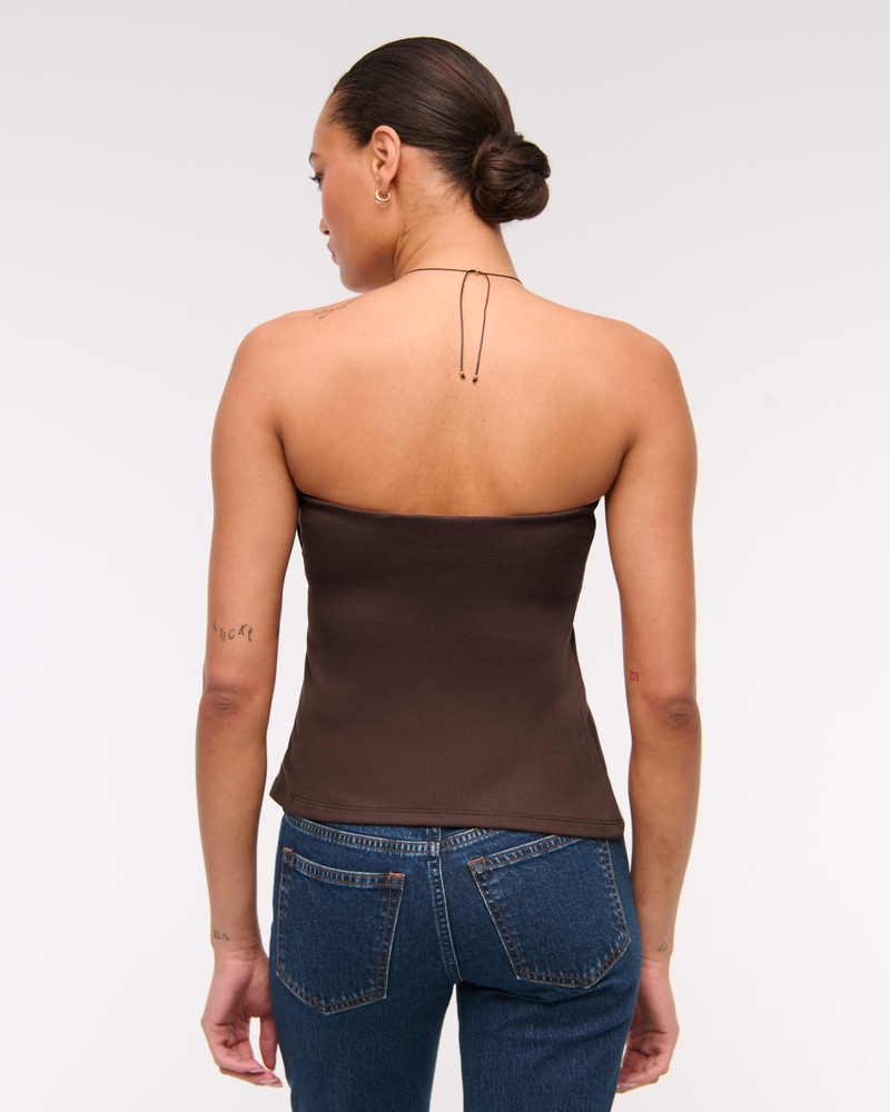 Side-Button Tube Top