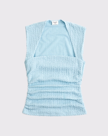 The A&F Ava Bubble Knit Top