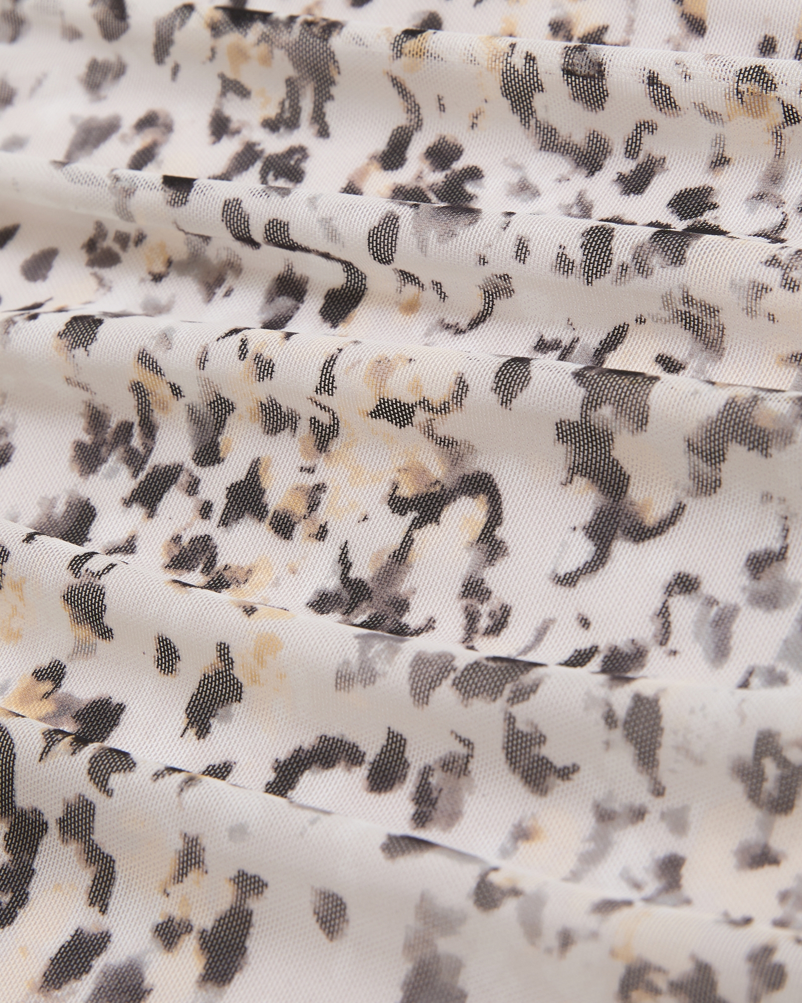 Off-The-Shoulder Draped Mesh Top