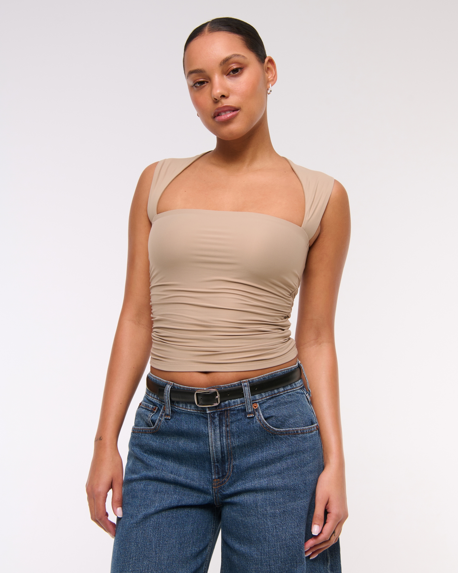 The A&F Ava Soft Matte Seamless Top