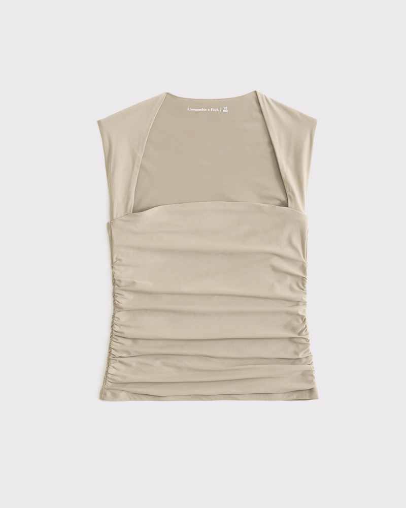 Women's The A&F Ava Soft Matte Seamless Top | Women's Tops
