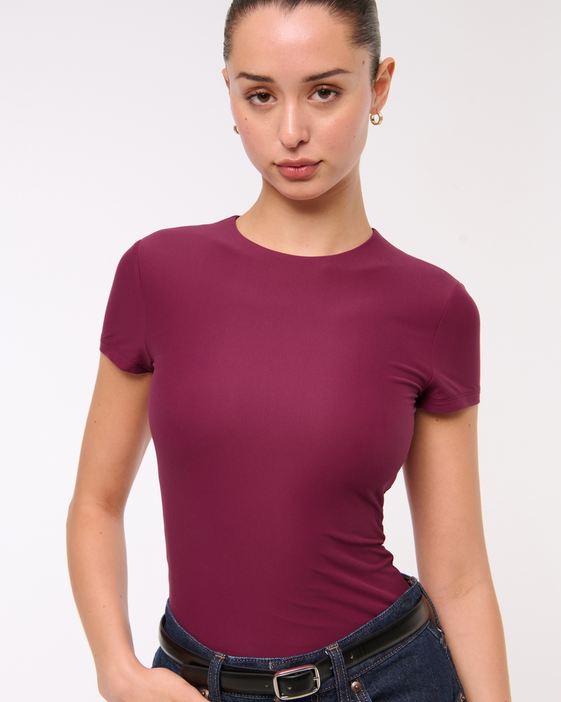 Soft Matte Seamless Tuckable Baby Tee