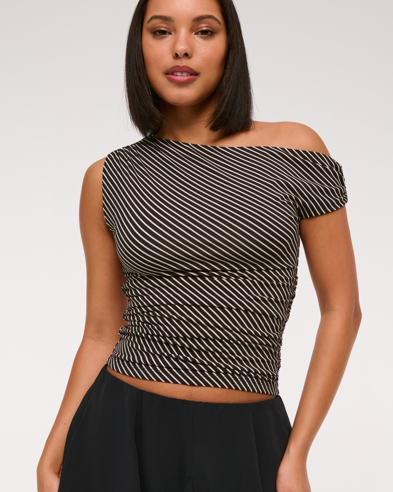 Asymmetrical Draped Top