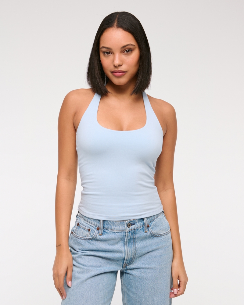 Bra-Free Racerback Scoop Tank