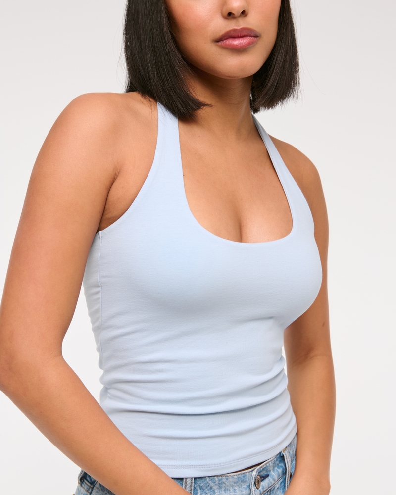 Bra-Free Racerback Scoop Tank