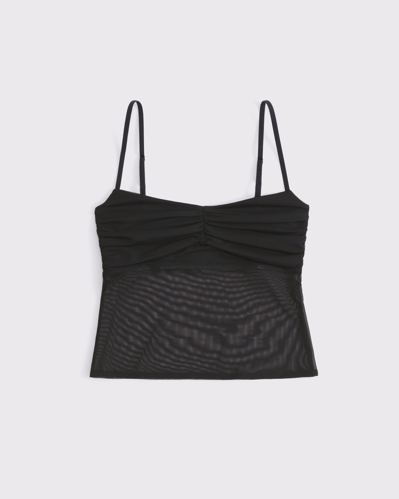 Women's Sweetheart Mesh Cami Top | Women's Clearance