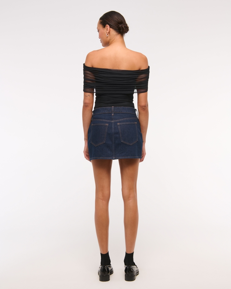 Mesh Foldover Bodysuit