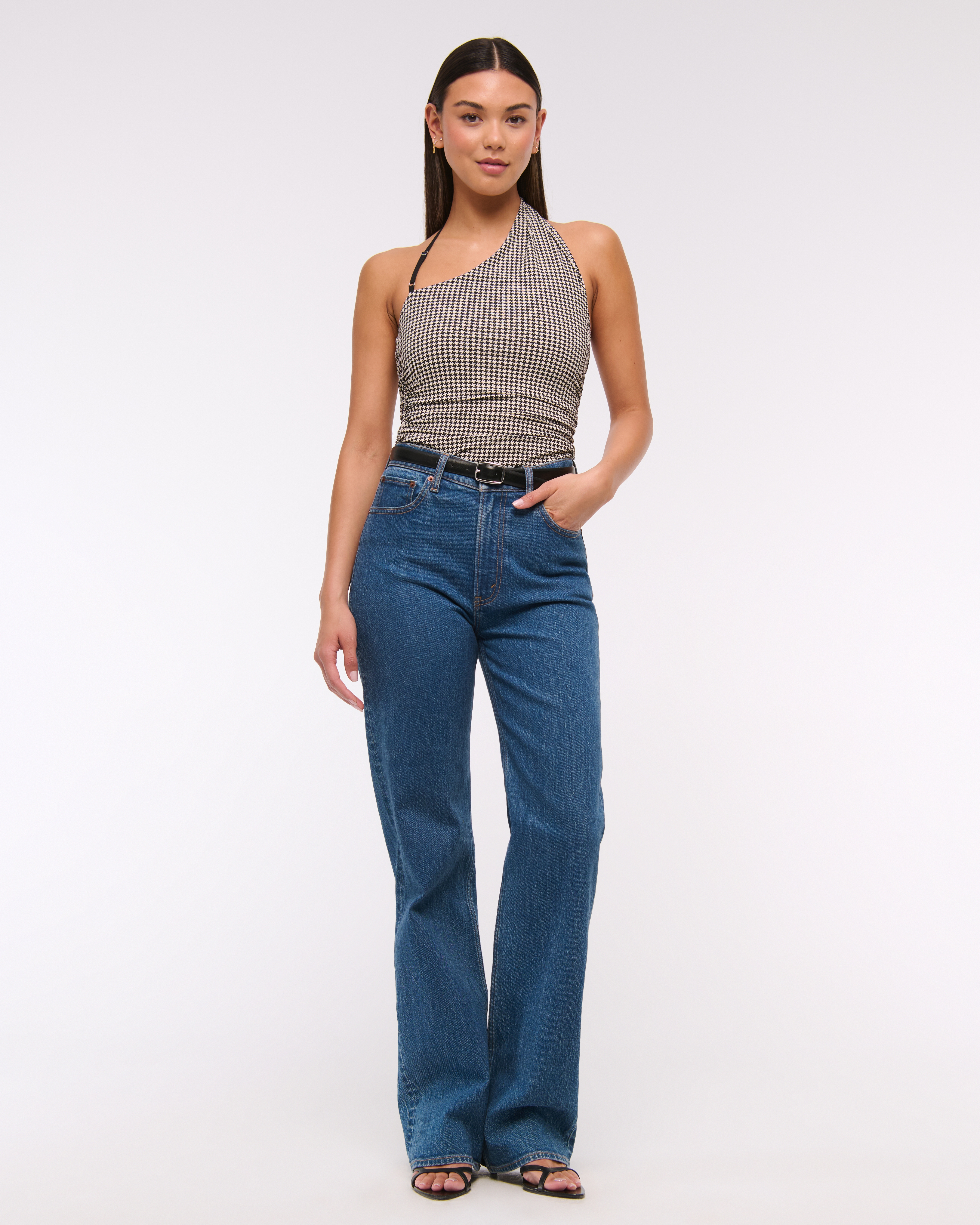 Women's Asymmetrical Strap Top | Women's Tops | Abercrombie.com