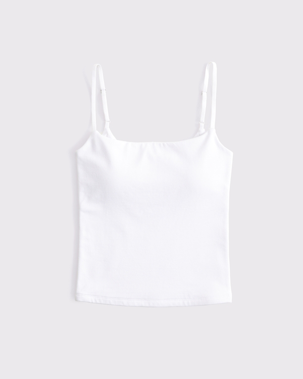 Bra-Free 90s Cami, White view 1