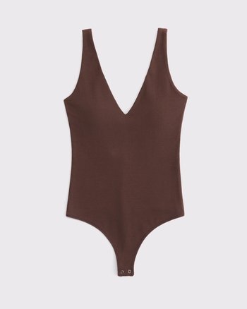 Women's Bra-Free Plunge Bodysuit | Women's New Arrivals | Abercrombie.com