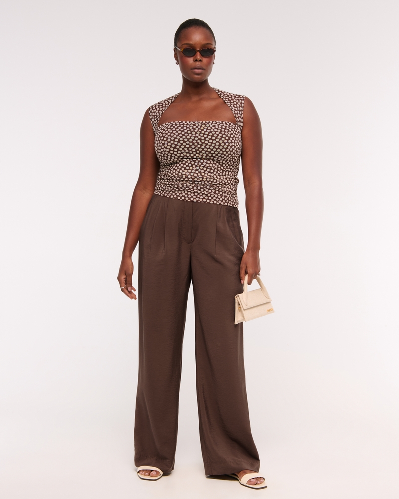 The A&F Ava Mesh Top
