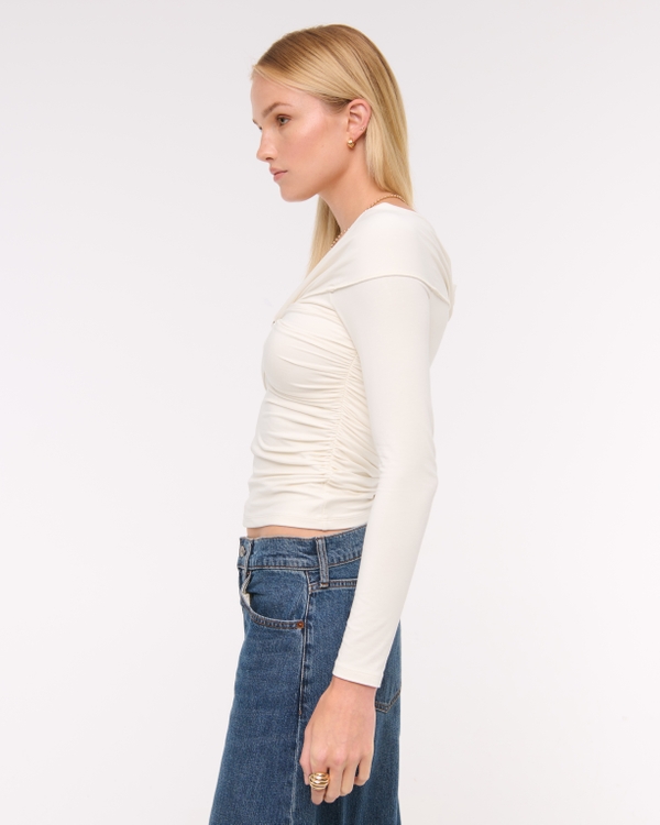 Off-The-Shoulder Hardware Top