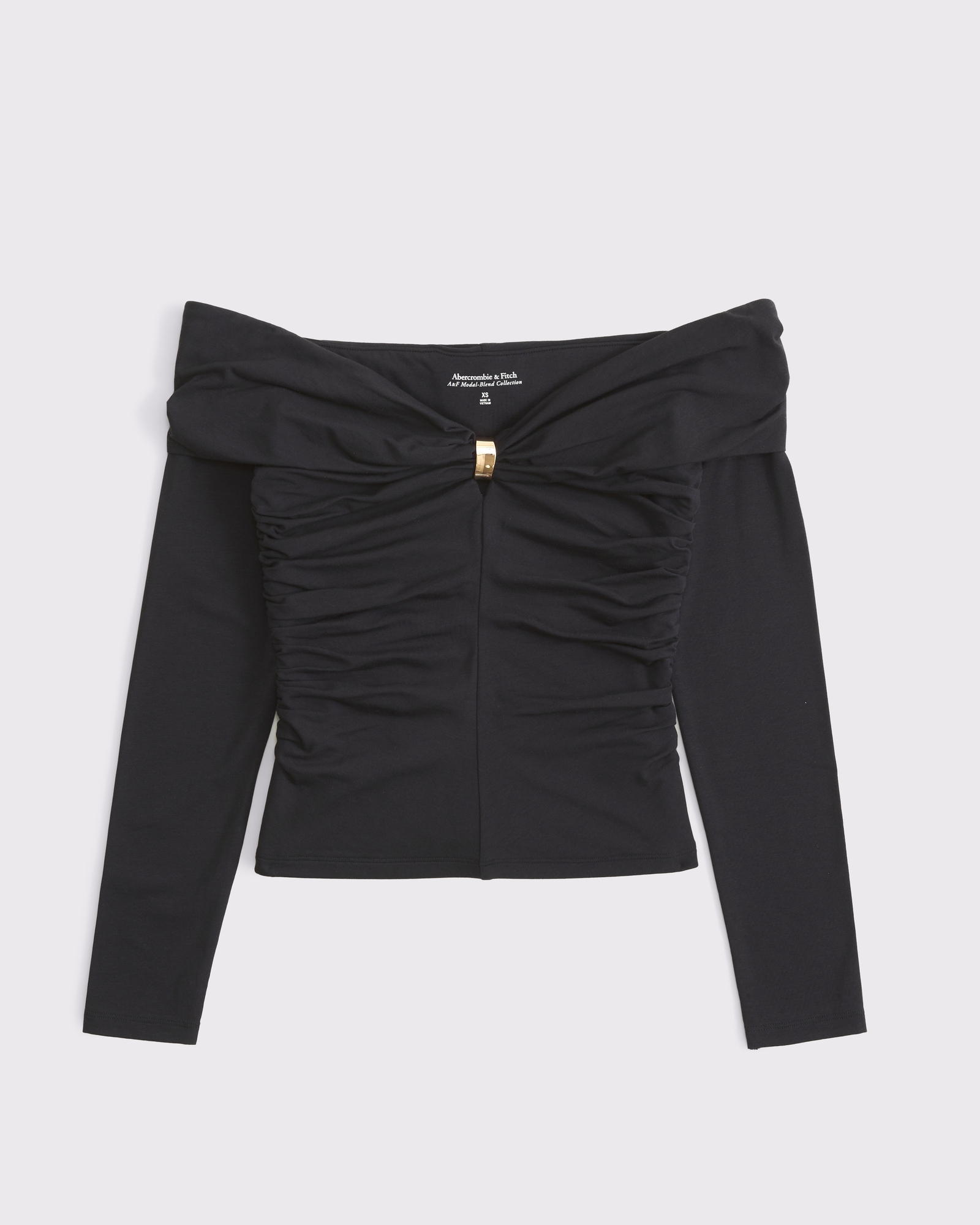Women's Off-The-Shoulder Hardware Top | Women's Clearance