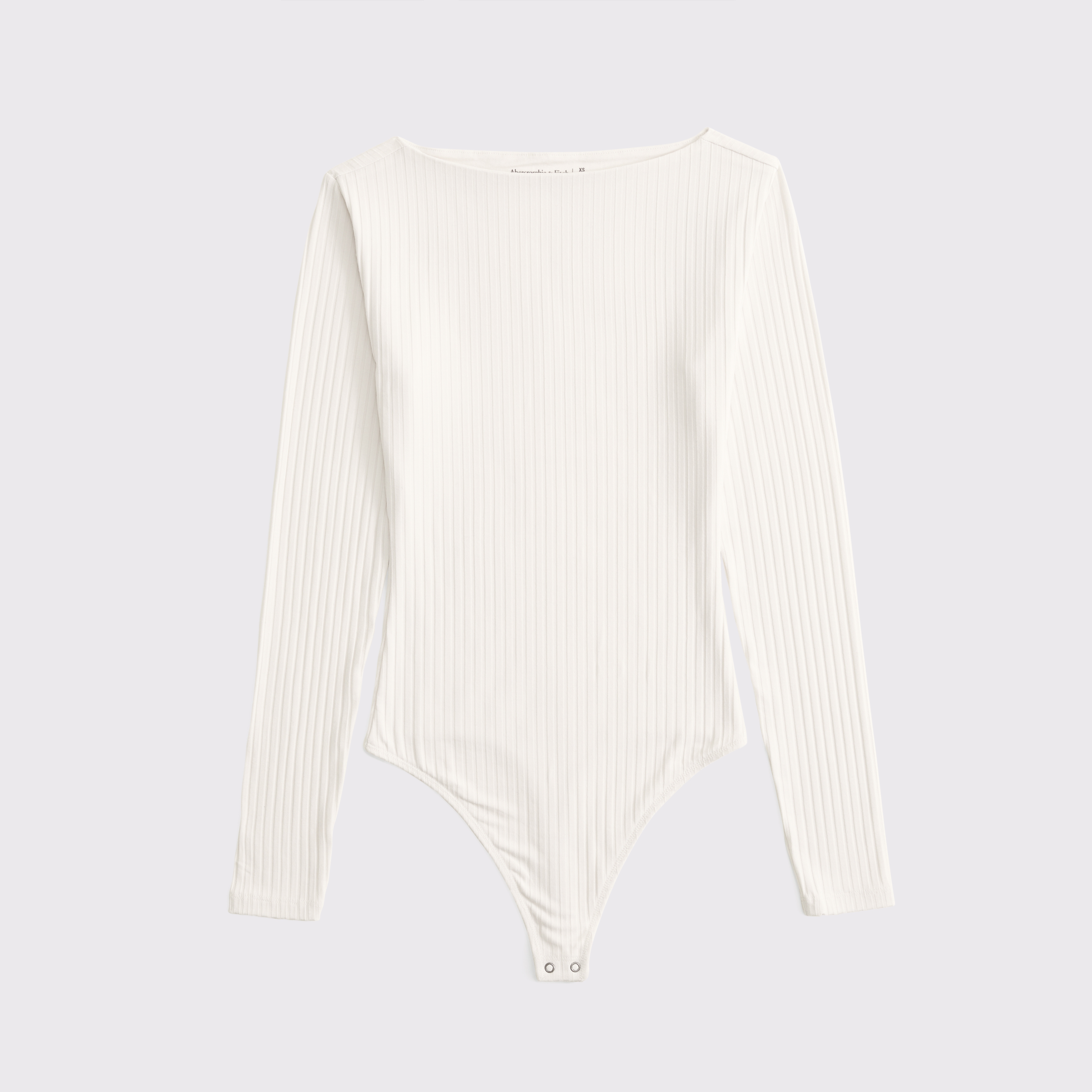 トップス CFT. sleeve rib over longTee (white) Women Long Sleeve Ribbed Basic Shirt Bodycon Stretch Cropped