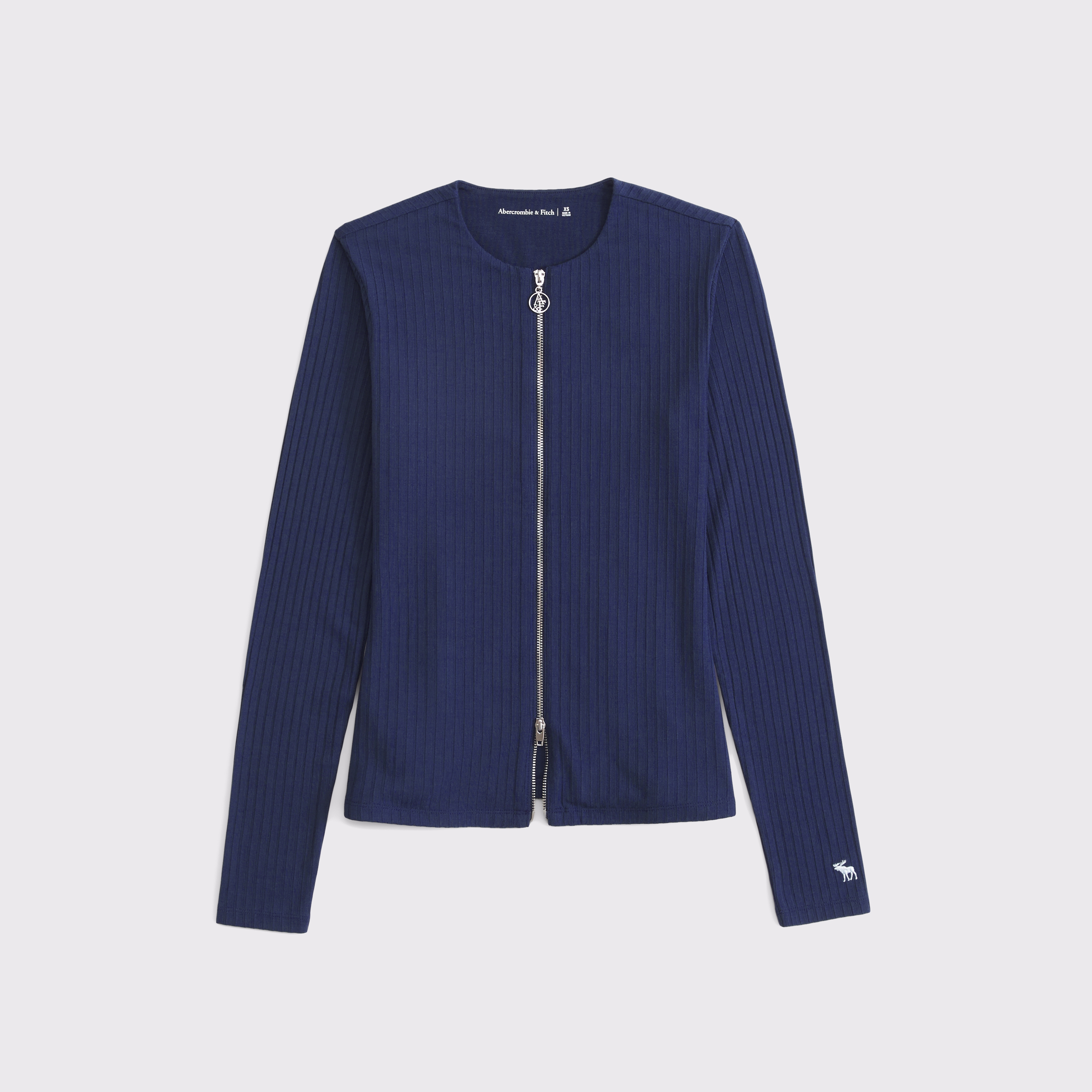 Women's Wide Rib Full-Zip Top | Women's New Arrivals