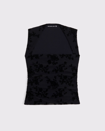 Women's The A&F Ava Mesh Top | Women's New Arrivals | Abercrombie.com