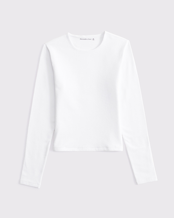 Double-Lined Long-Sleeve Baby Tee